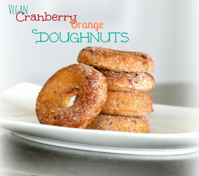 Cranberry Orange doughnuts 640text