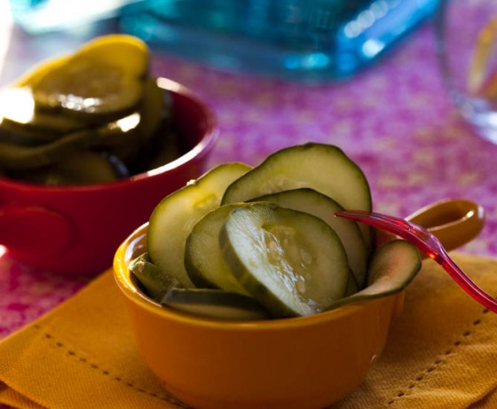 lemony dill refridgerator pickles