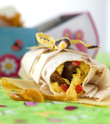 Plant Based Breakfast Burrito