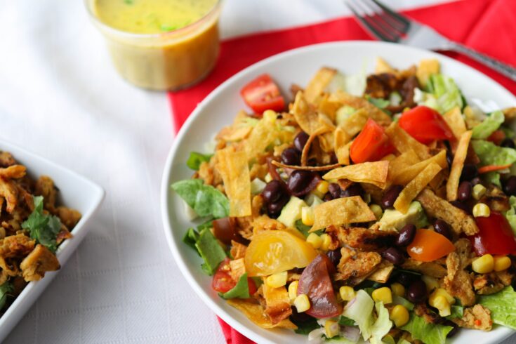 Vegan Santa Fe Salad