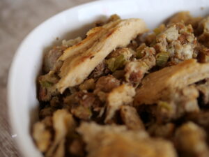 Stuffing as a meal