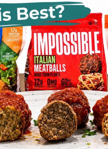 Plant-based meatballs