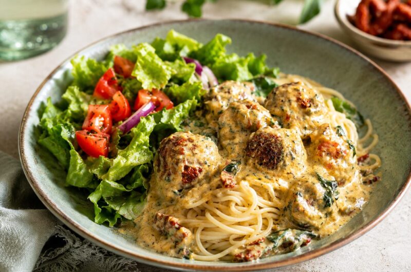 plant based marry me meatballs