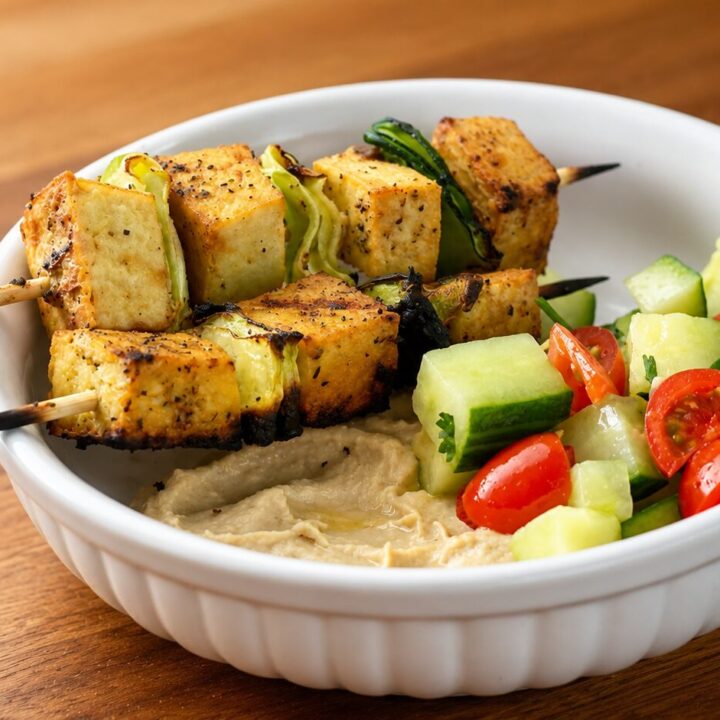 Greek-Inspired Grilled Tofu
