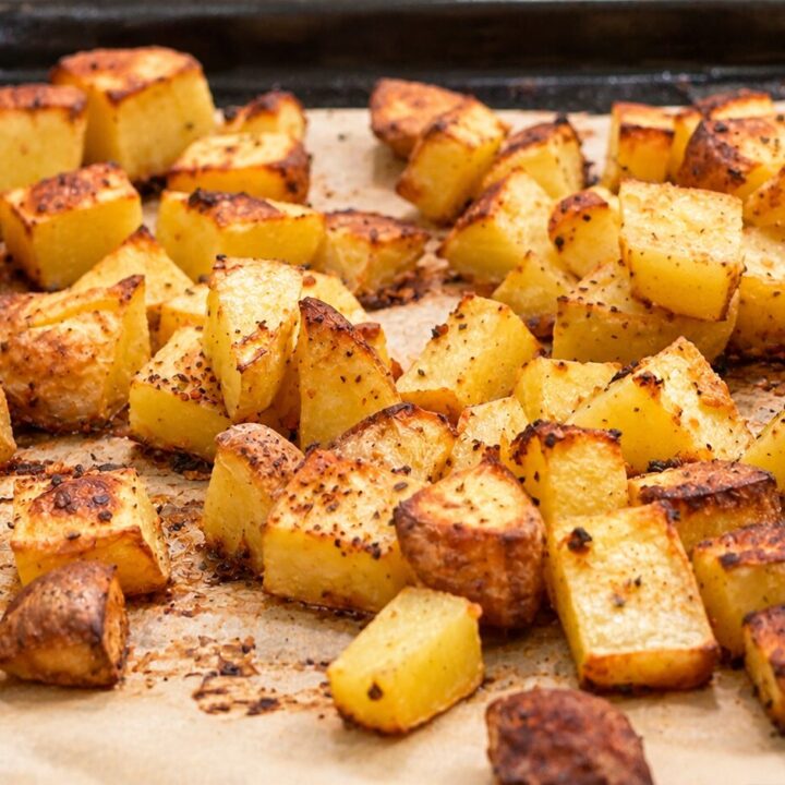 Hummus Potatoes with Hummus Dressing 