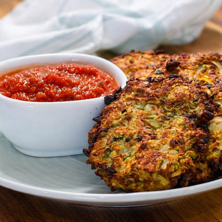 My Husband's Favorite Zucchini Patties